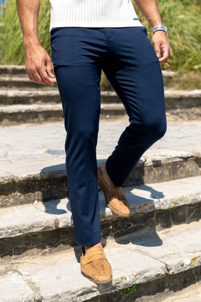 Calça Alfaiataria Masculina Classic Azul Marinho