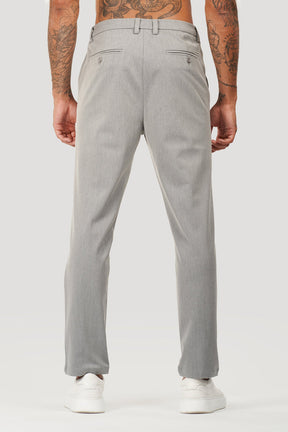 Calça Alfaiataria Masculina Oxford Atlantic Cinza