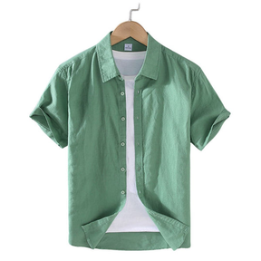 Camisa Casual de Linho Atlantic